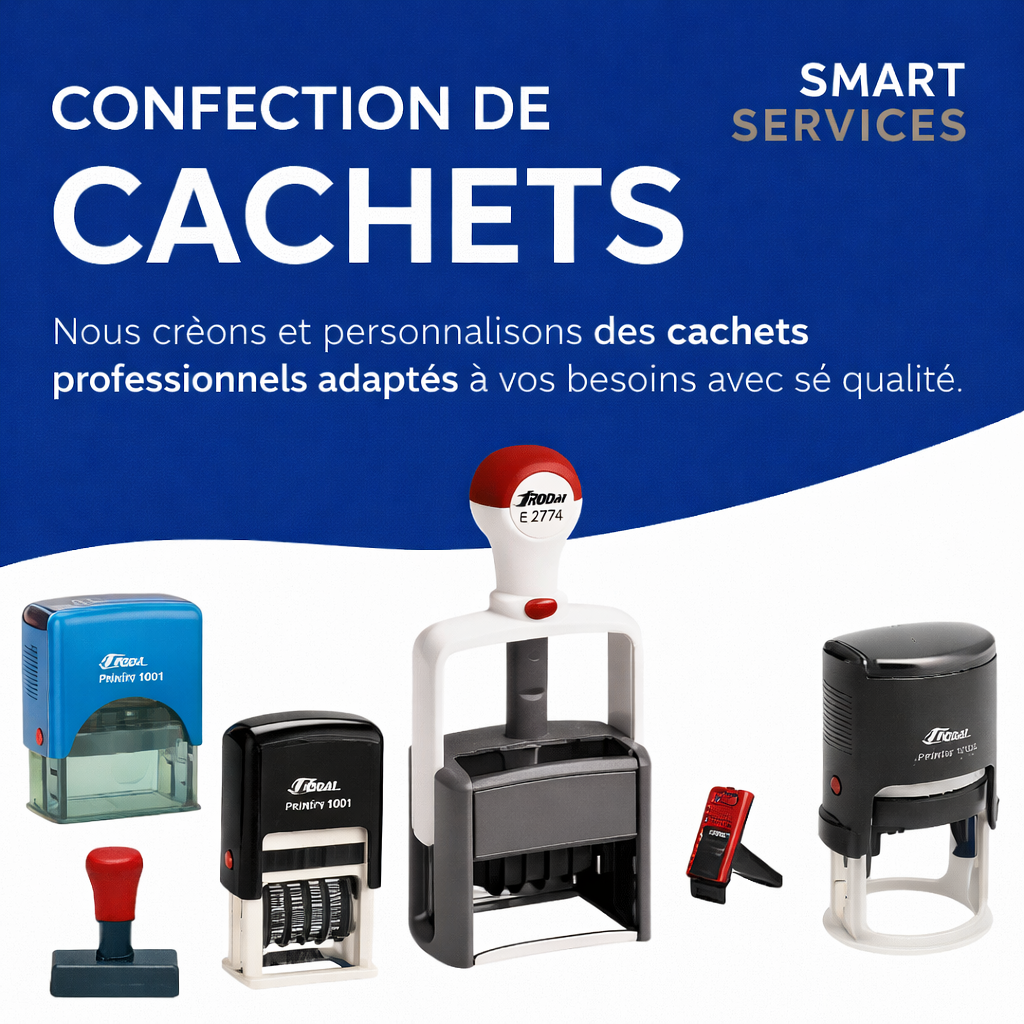 creation de cachets et tampon